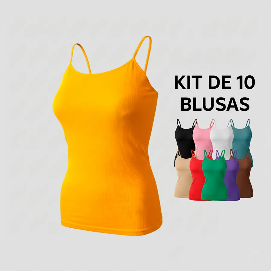TR2.0 KIT DE 10 BLUSAS 7106